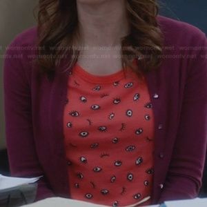 Urban Outfitters eye Print Graphic Tee